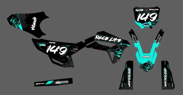 Kit déco semi perso - Honda - Teal US – Image 2