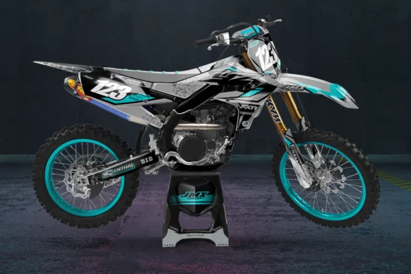 Kit déco semi perso - Yamaha - Teal Grey