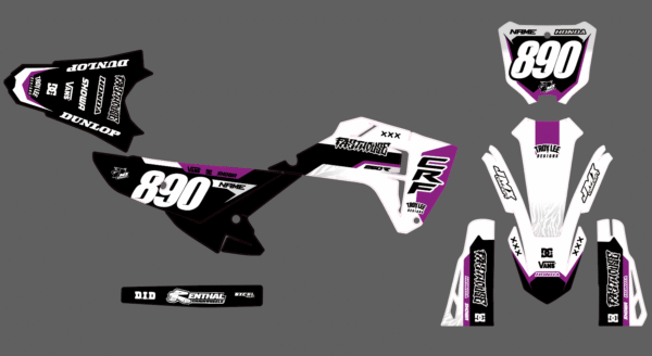 Kit déco semi perso - honda - fasthouse – Image 2